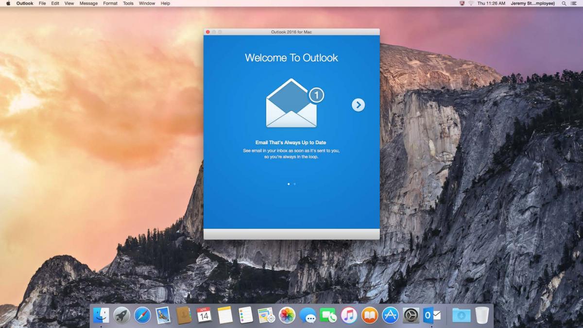 set up outlook 2016 for mac